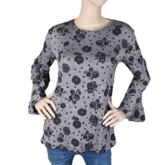 Women's Full Sleeves Western Top - Black, Women, T-Shirts And Tops, Chase Value, Chase Value