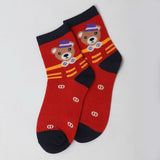 Boys Fancy Socks - Red, Kids, Boys Socks, Chase Value, Chase Value