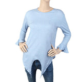 Women's Full Sleeves Western Top - Blue, Women, T-Shirts And Tops, Chase Value, Chase Value