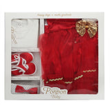 Newborn Girls Gift Set - Red, Kids, Newborn Girls Sets And Suits, Chase Value, Chase Value