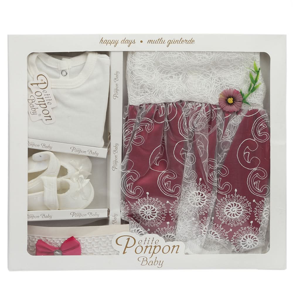 Newborn Girls Gift Set - Purple, Kids, Newborn Girls Sets And Suits, Chase Value, Chase Value