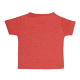 Newborn Boys Printed Half Sleeves T-Shirt - Red, Kids, NB Boys Shirts And T-Shirts, Chase Value, Chase Value