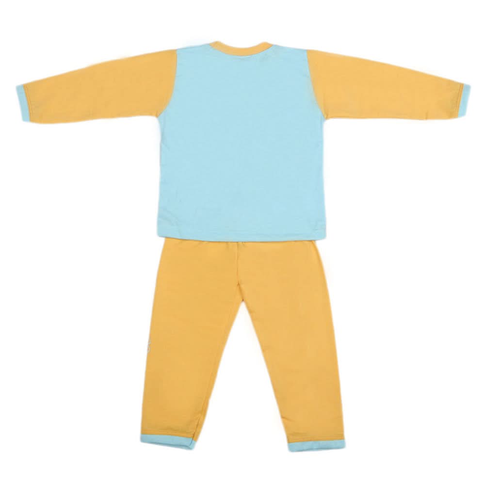 Boys Full Sleeves 2 Pcs Suit - Blue, Kids, Boys Sets And Suits, Chase Value, Chase Value