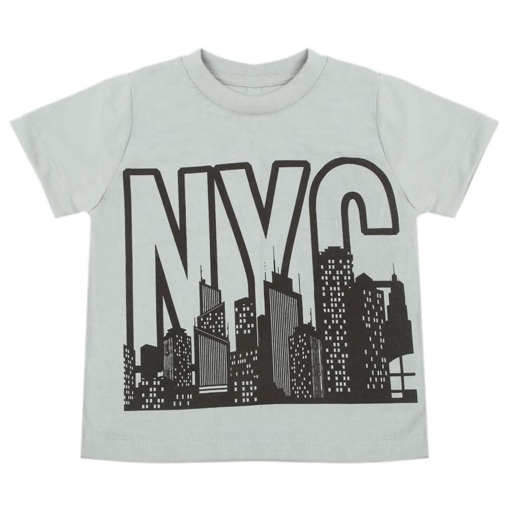 Boys Half Sleeves T-Shirt - Light Grey, Boys T-Shirts, Chase Value, Chase Value