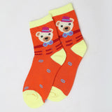 Boys Fancy Socks - Orange, Kids, Boys Socks, Chase Value, Chase Value
