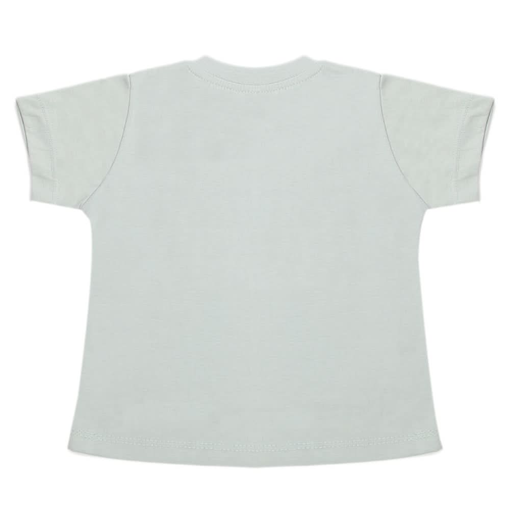 Boys Half Sleeves T-Shirt - Light Grey, Boys T-Shirts, Chase Value, Chase Value