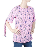 Women's Printed Western Top - Pink, Women, T-Shirts And Tops, Chase Value, Chase Value