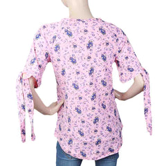 Women's Printed Western Top - Pink, Women, T-Shirts And Tops, Chase Value, Chase Value