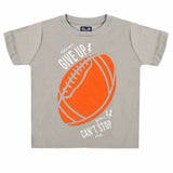 Boys Half Sleeves T-Shirt - Grey, Boys T-Shirts, Chase Value, Chase Value