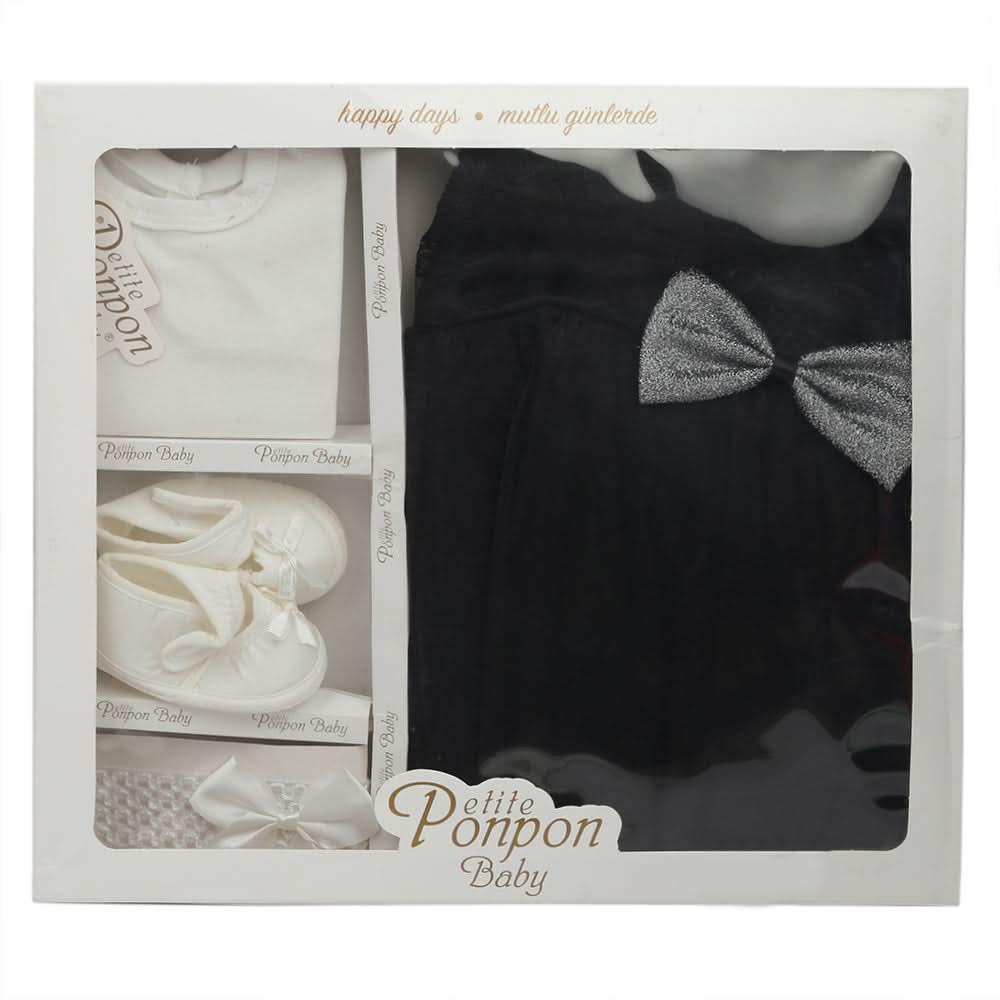 Newborn Girls Gift Set - Black, Kids, Newborn Girls Sets And Suits, Chase Value, Chase Value