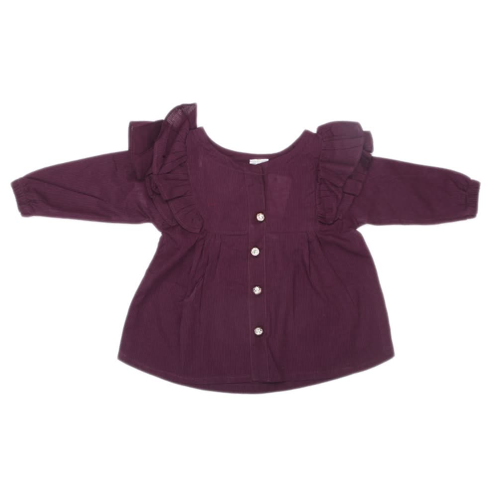Newborn Girls Frock-A.F 4008 - Purple, Kids, NB Girls Frocks, Chase Value, Chase Value