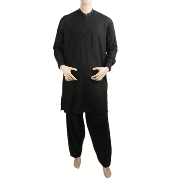 Eminent Men's Trim Fit Shalwar Suit - Black, Men, Shalwar Kameez, Eminent, Chase Value
