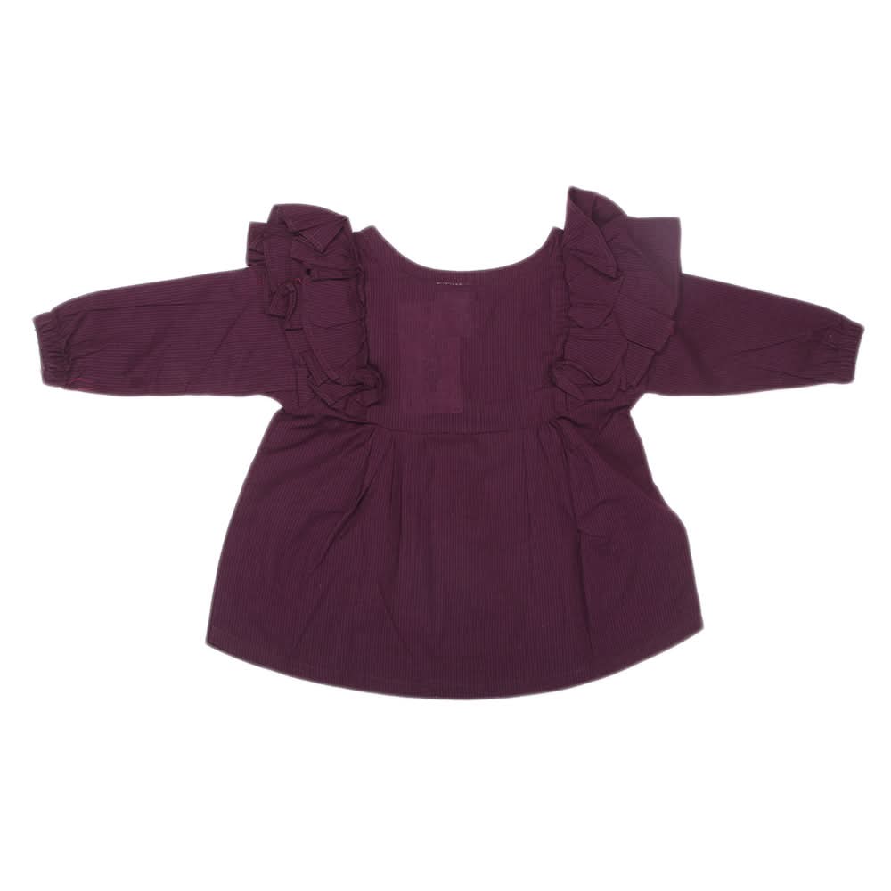 Newborn Girls Frock-A.F 4008 - Purple, Kids, NB Girls Frocks, Chase Value, Chase Value