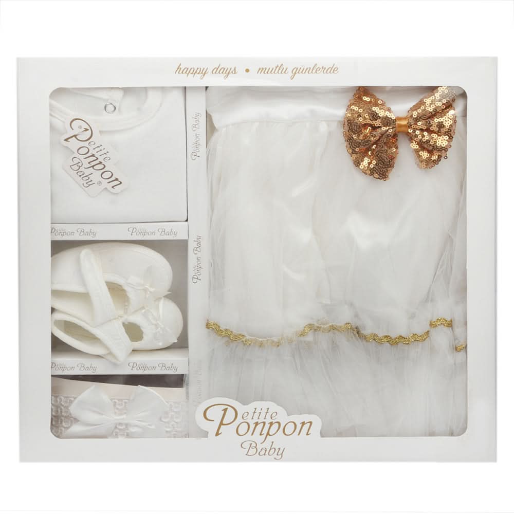 Newborn Girls Gift Set - White, Kids, Newborn Girls Sets And Suits, Chase Value, Chase Value