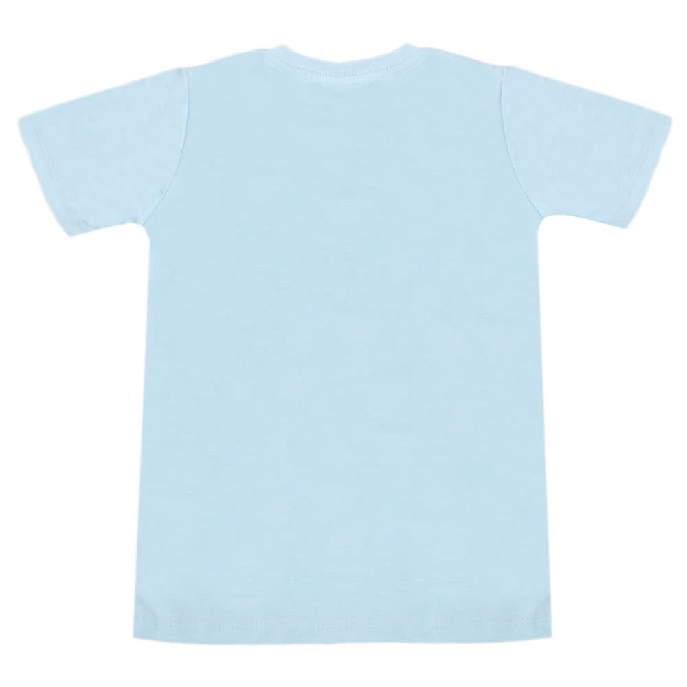 Boys Half Sleeves T-Shirt - Blue, Boys T-Shirts, Chase Value, Chase Value