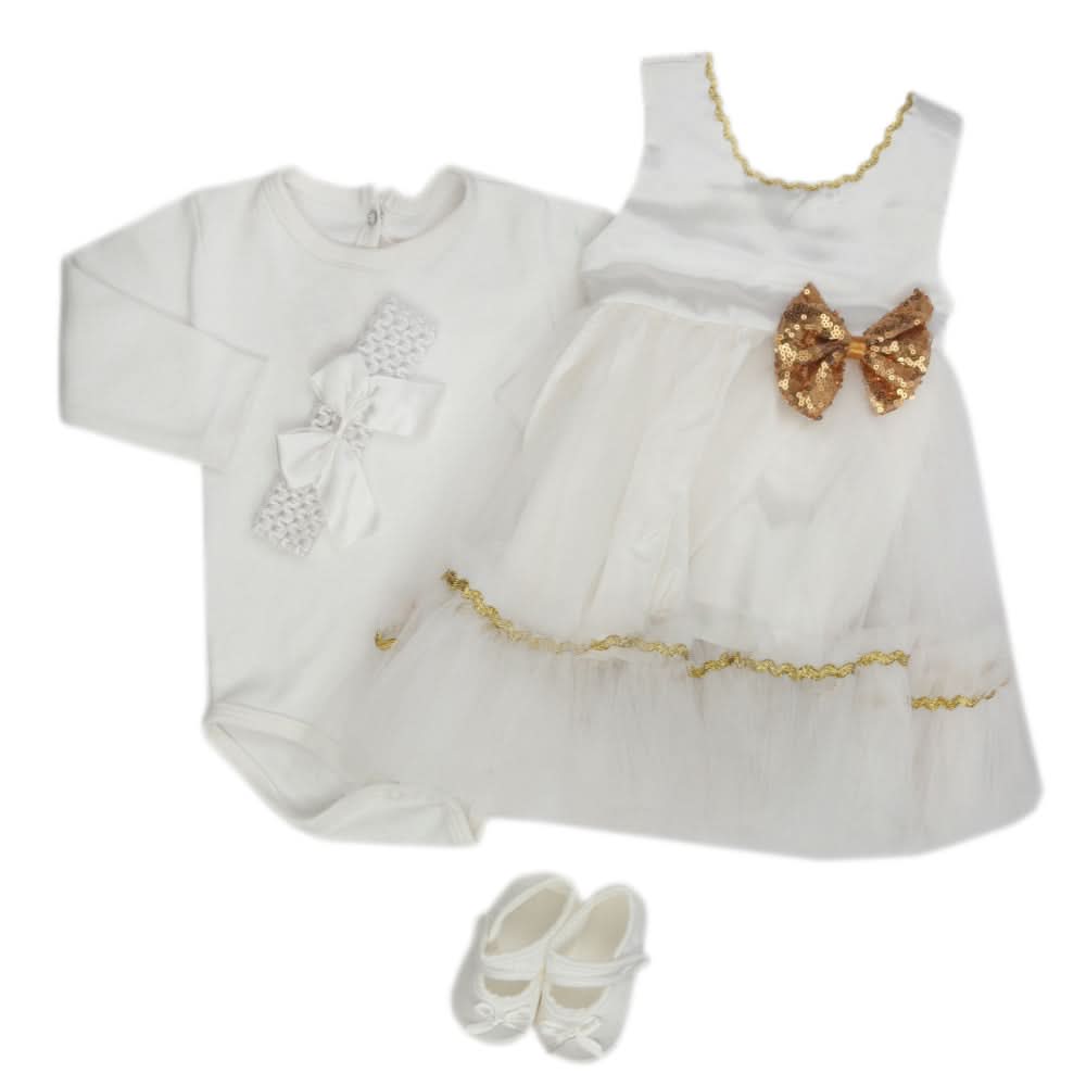 Newborn Girls Gift Set - White, Kids, Newborn Girls Sets And Suits, Chase Value, Chase Value