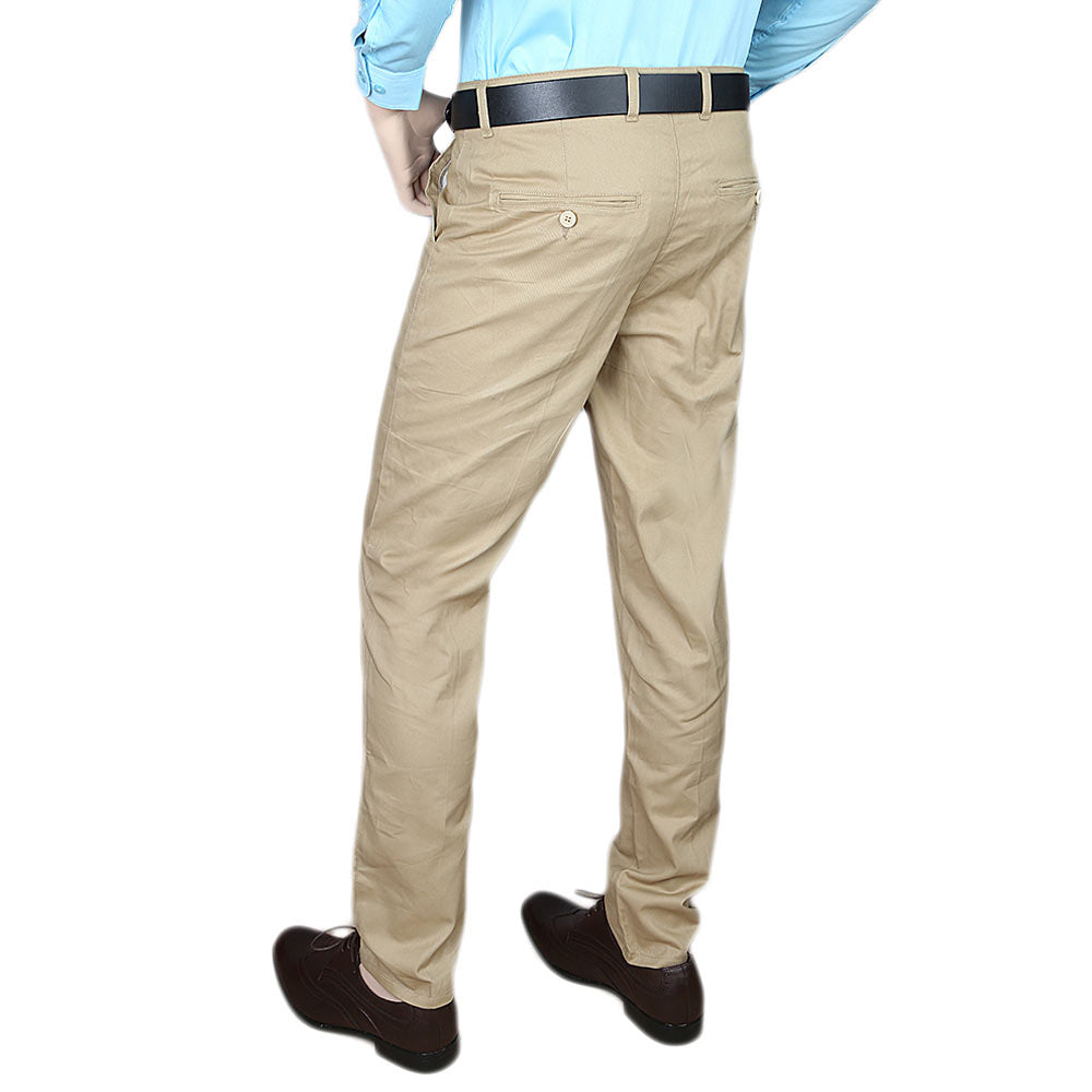 Men's Casual Cotton Pant - Beige, Men, Casual Pants And Jeans, Chase Value, Chase Value