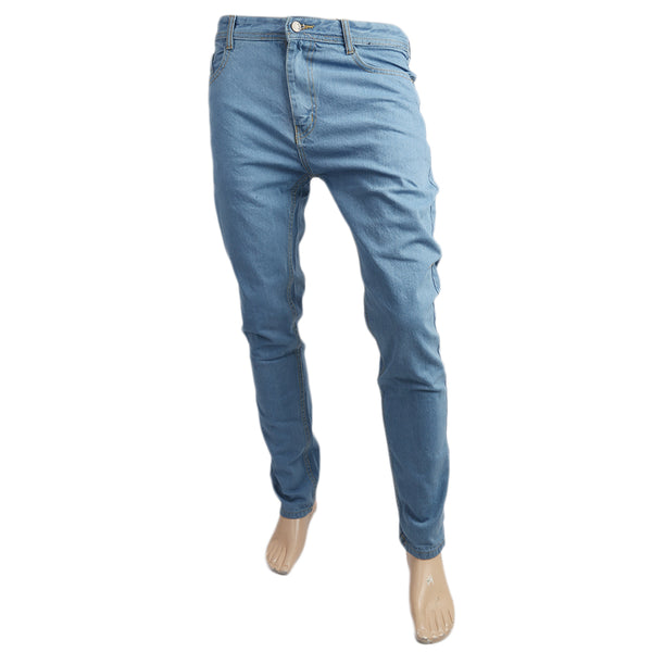 Men's Denim Pant - Light Blue, Men, Casual Pants And Jeans, Chase Value, Chase Value
