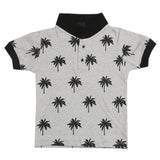 Boys Half Sleeves T-Shirt - Grey, Boys T-Shirts, Chase Value, Chase Value