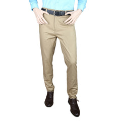 Men's Casual Cotton Pant - Beige, Men, Casual Pants And Jeans, Chase Value, Chase Value