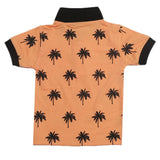 Boys Half Sleeves T-Shirt - Peach, Boys T-Shirts, Chase Value, Chase Value