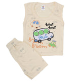 Newborn Boys Sando Suit 826 - Peach, Kids, NB Boys Sets And Suits, Chase Value, Chase Value