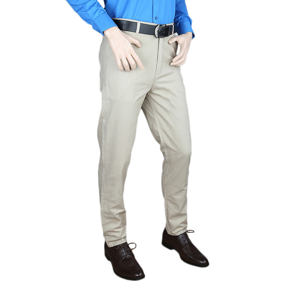 Men's Casual Cotton Pant - Fawn, Men, Casual Pants And Jeans, Chase Value, Chase Value