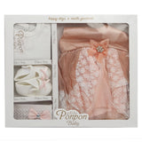 Newborn Girls Gift Set - Peach - A, Kids, Newborn Girls Sets And Suits, Chase Value, Chase Value