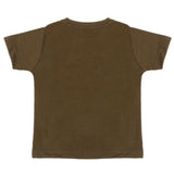 Boys Half Sleeves T-Shirt - Olive Green, Boys T-Shirts, Chase Value, Chase Value