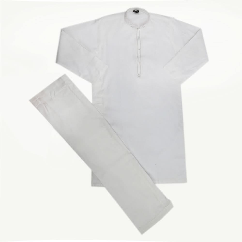 Boys Shalwar Suit - White, Boys Shalwar Kameez, Chase Value, Chase Value