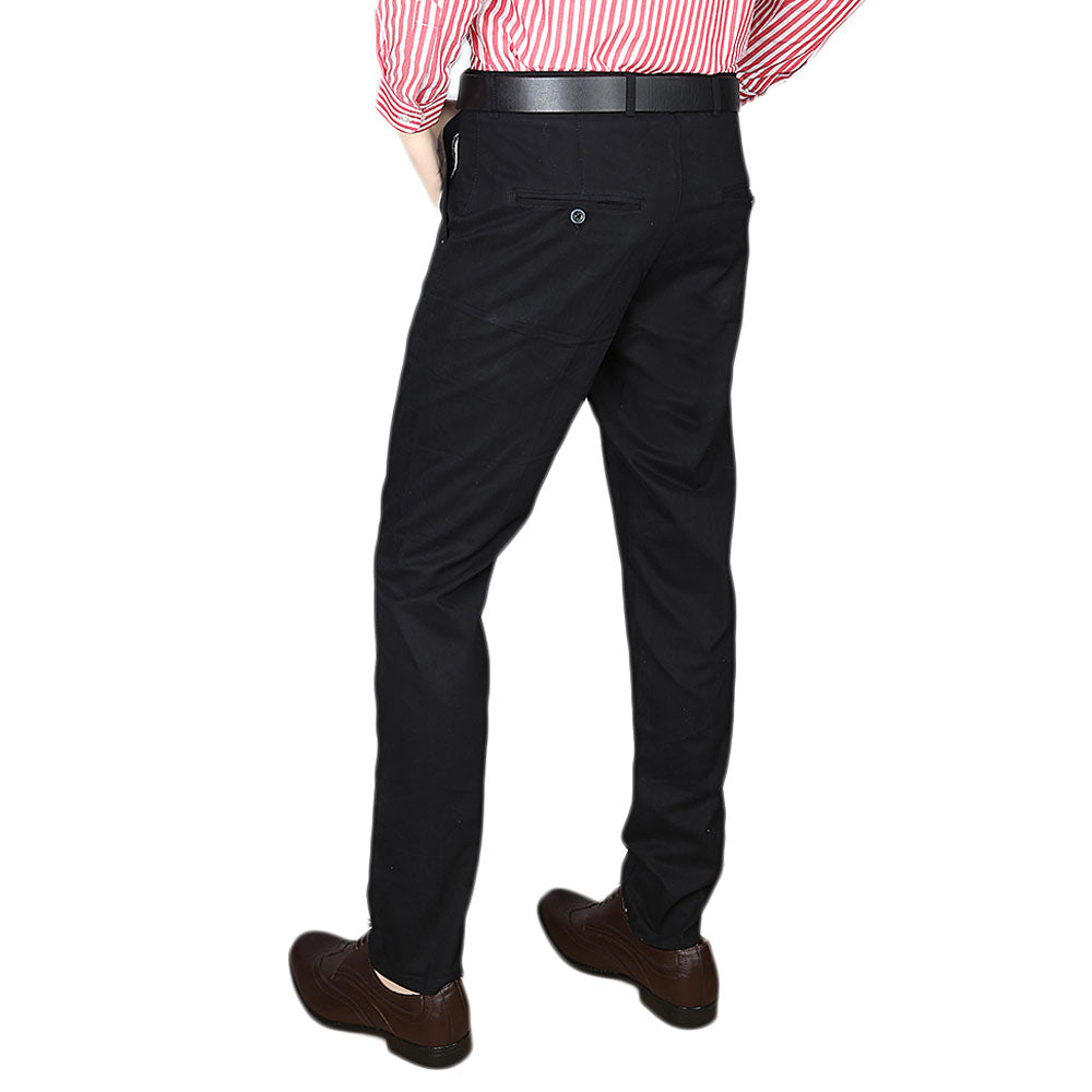 Men's Casual Cotton Pant - Black, Men, Casual Pants And Jeans, Chase Value, Chase Value