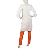 Women's Embroidered 2 Piece Suit - Cream, Women, Shalwar Suits, Chase Value, Chase Value