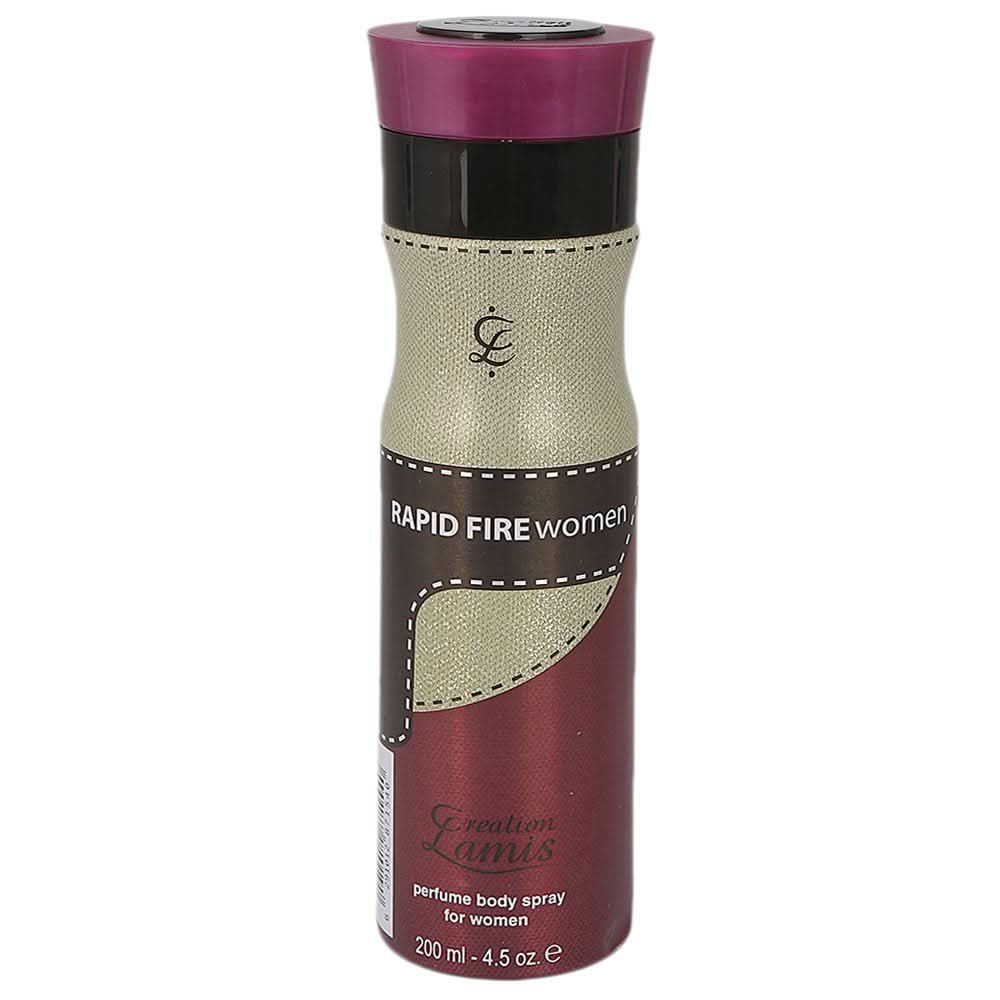 Creation Lamis Body Spray For Her 200ml - Rapid Fire, Beauty & Personal Care, Women Body Spray And Mist, Chase Value, Chase Value