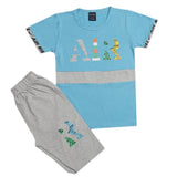 Boys Short Suit - Blue, Kids, Boys Sets And Suits, Chase Value, Chase Value