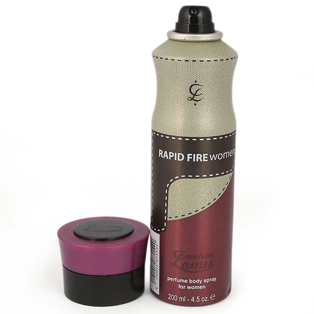 Creation Lamis Body Spray For Her 200ml - Rapid Fire, Beauty & Personal Care, Women Body Spray And Mist, Chase Value, Chase Value