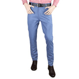 Men's Casual Cotton Pant - Blue, Men, Casual Pants And Jeans, Chase Value, Chase Value