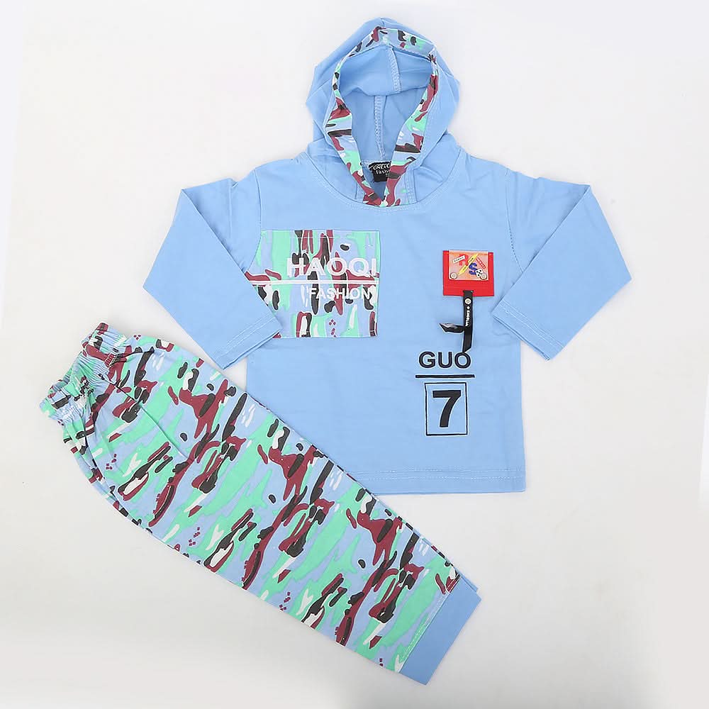 Boys Full Sleeves Suit - Blue, Kids, Boys Sets And Suits, Chase Value, Chase Value