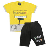 Boys Short Suit - Yellow, Kids, Boys Sets And Suits, Chase Value, Chase Value