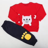 Boys Full Sleeves Suit - Red, Kids, Boys Sets And Suits, Chase Value, Chase Value