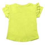 Girls Printed Half Sleeves T-Shirt - Green, Kids, Girls T-Shirts, Chase Value, Chase Value