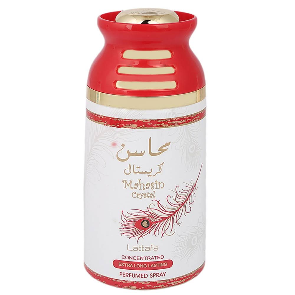Lattafa Body Spray For Men And Women 250ml - Mehasin Crystal, Perfumes and Colognes, Chase Value, Chase Value