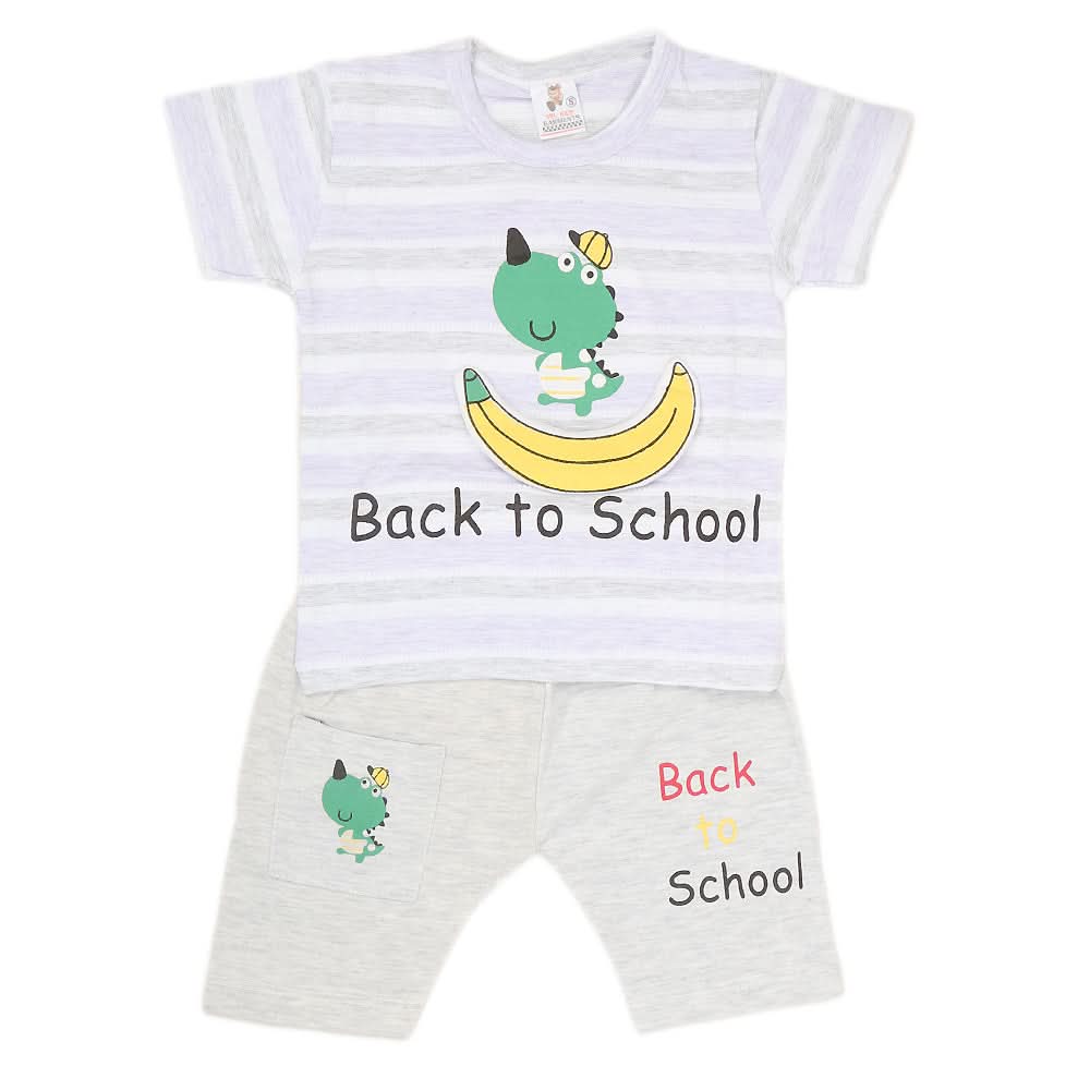 Newborn Boys Half Sleeves Suit - Purple, Kids, NB Boys Sets And Suits, Chase Value, Chase Value