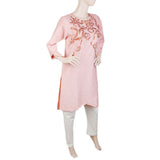 Women's Embroidered 2 Piece Suit - Peach, Women, Shalwar Suits, Chase Value, Chase Value