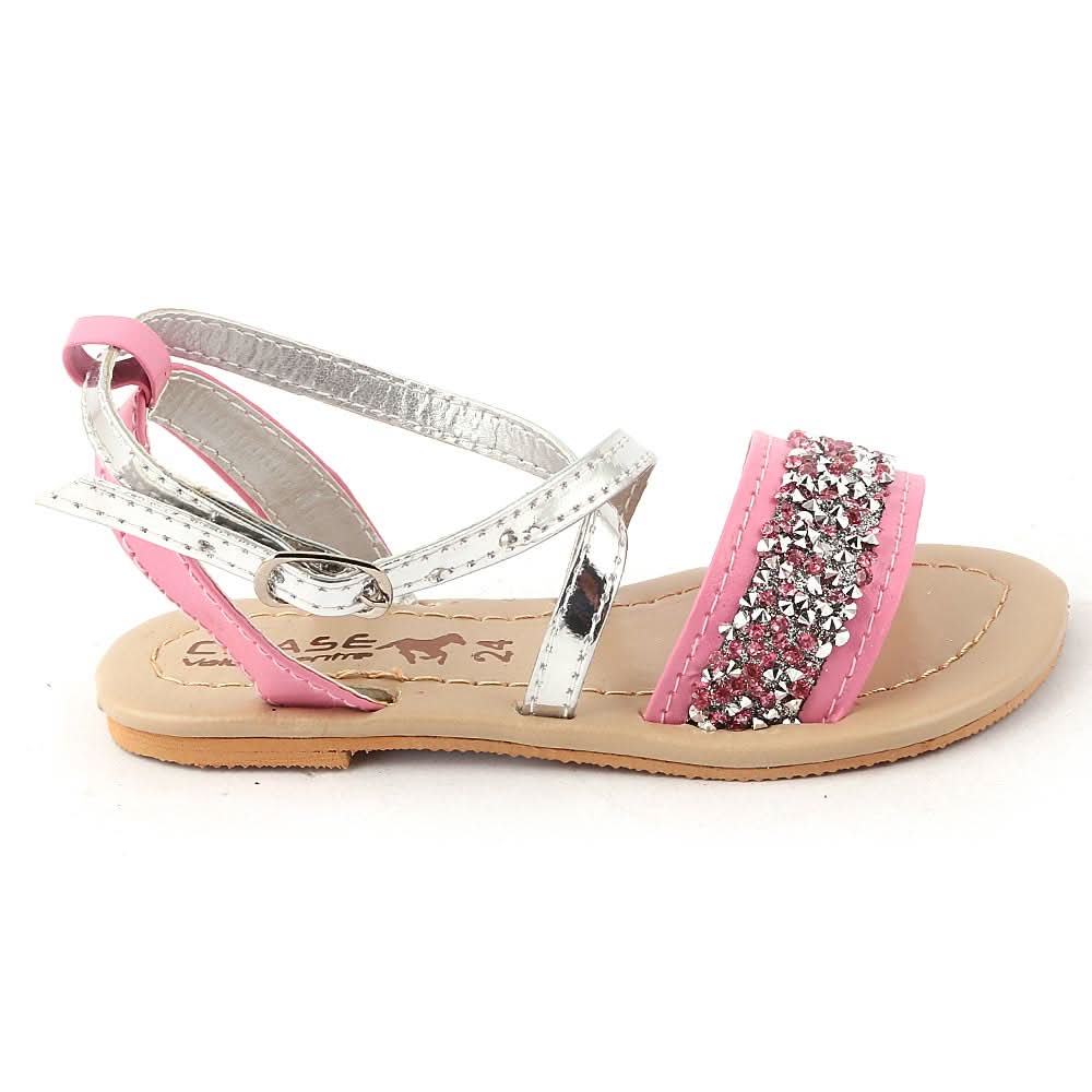 Girls Sandal K-010 - T-Pink, Kids, Girls Sandals, Chase Value, Chase Value