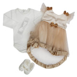 Newborn Girls Gift Set - Beige, Kids, Newborn Girls Sets And Suits, Chase Value, Chase Value
