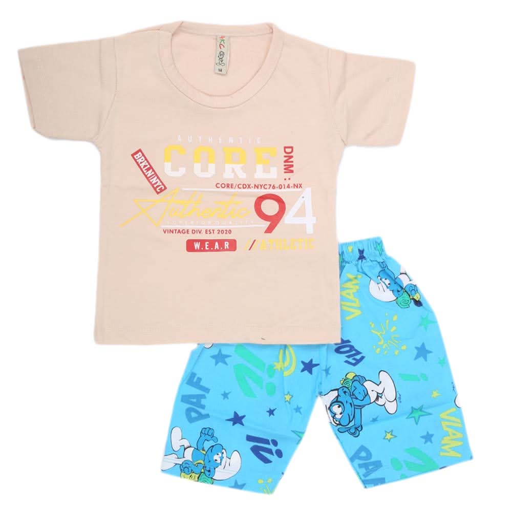 Boys Sando 2 Piece Suit - Fawn, Kids, Boys Sets And Suits, Chase Value, Chase Value