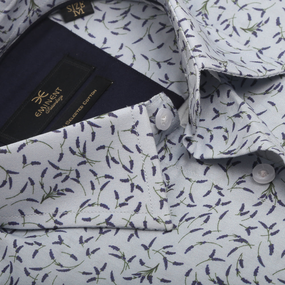 Men's Eminent Saturday Printed Shirt - Blue, Men, Shirts, Eminent, Chase Value