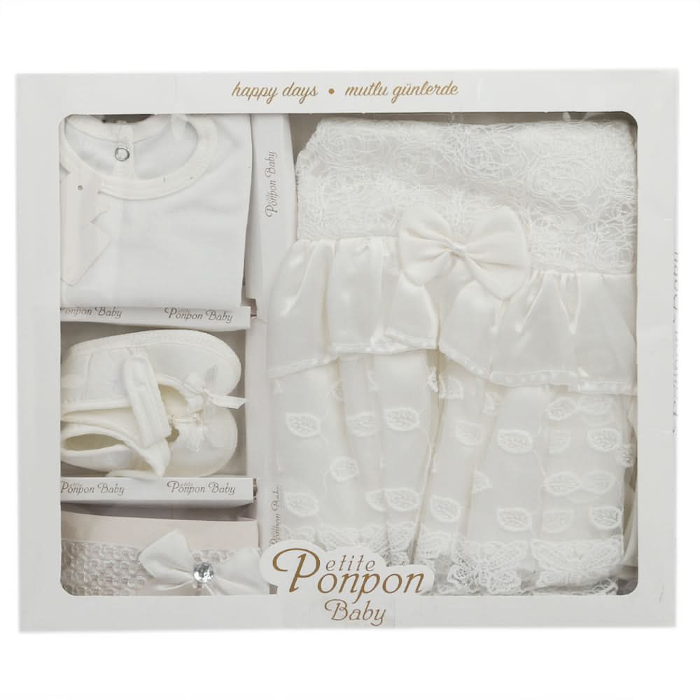 Newborn Girls Gift Set - White, Kids, Newborn Girls Sets And Suits, Chase Value, Chase Value