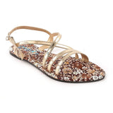 Women's Sandal (240) - Golden, Women, Sandals, Chase Value, Chase Value