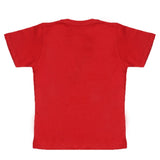 Boys Half Sleeves T-shirt - Red, Boys T-Shirts, Chase Value, Chase Value